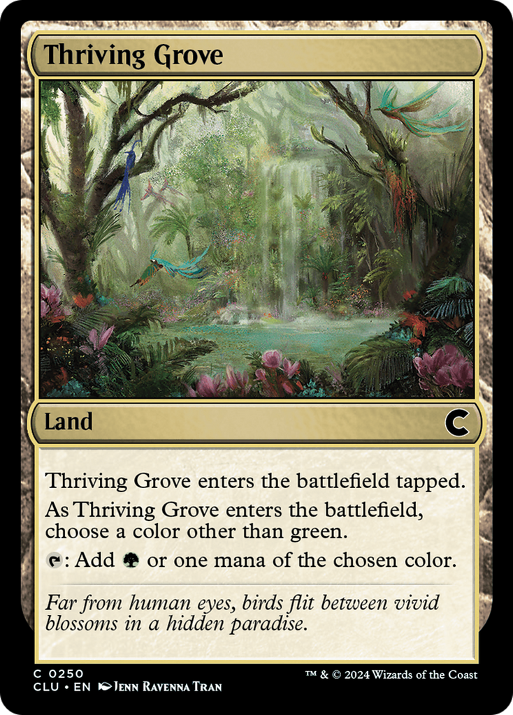 Magic: The Gathering - Thriving Grove - Ravnica: Clue Edition