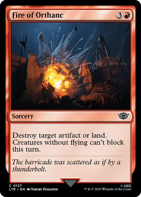Magic: The Gathering - Fire of Orthanc - The Lord of the Rings: Tales of Middle-earth
