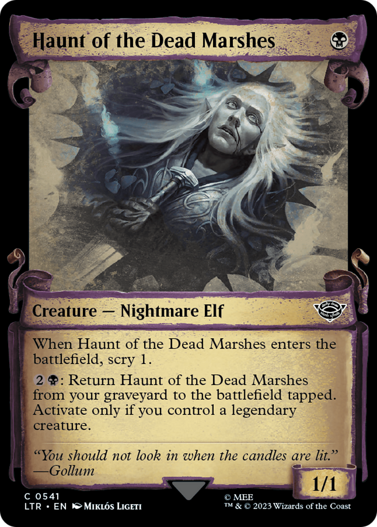 Magic: The Gathering - Haunt of the Dead Marshes - The Lord of the Rings: Tales of Middle-earth