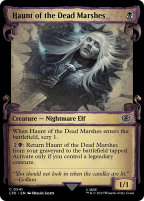 Magic: The Gathering - Haunt of the Dead Marshes - The Lord of the Rings: Tales of Middle-earth