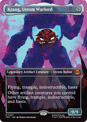 Magic: The Gathering - Krang, Utrom Warlord - Teenage Mutant Ninja Turtles