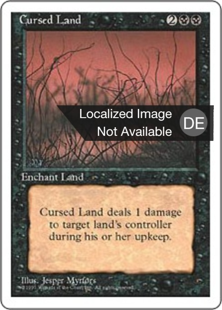 Magic: The Gathering - Verfluchtes Land - Fourth Edition