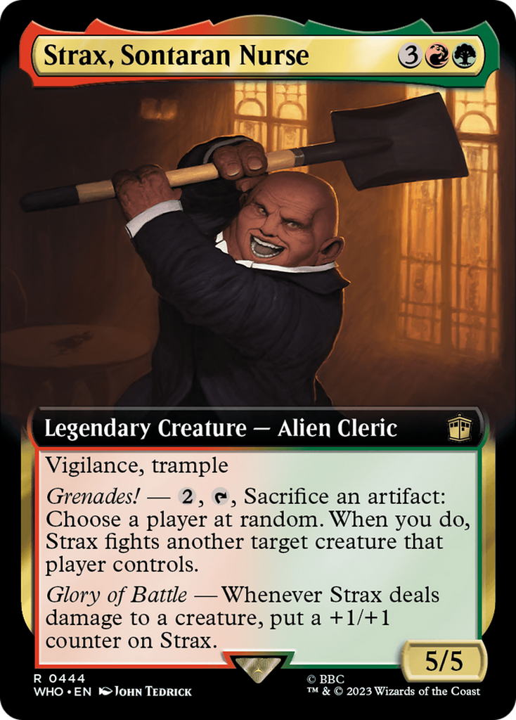 Magic: The Gathering - Strax, Sontaran Nurse Foil - Doctor Who