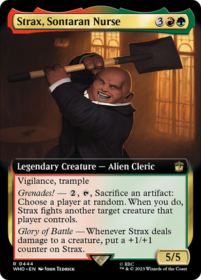 Magic: The Gathering - Strax, Sontaran Nurse - Doctor Who