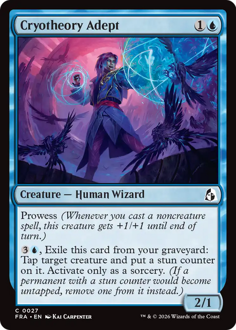 Magic: The Gathering - Cryotheory Adept - Reality Fracture