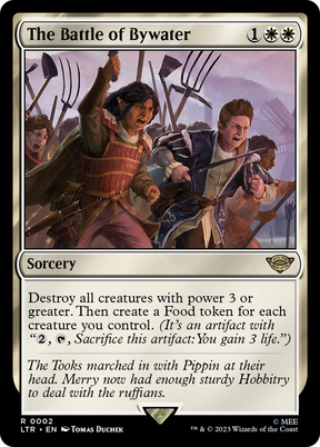 Magic: The Gathering - The Battle of Bywater Foil - The Lord of the Rings: Tales of Middle-earth