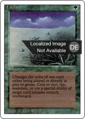 Magic: The Gathering - Lebensgewebe - Revised Edition
