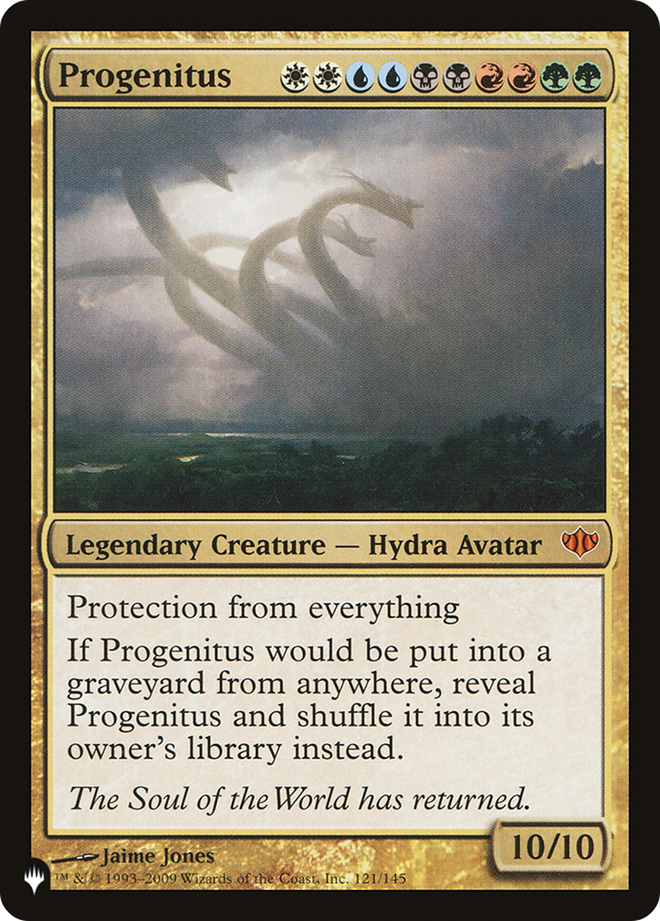 Magic: The Gathering - Progenitus - The List