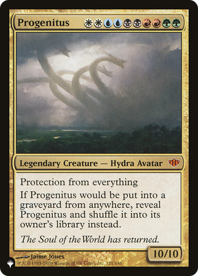 Magic: The Gathering - Progenitus - The List
