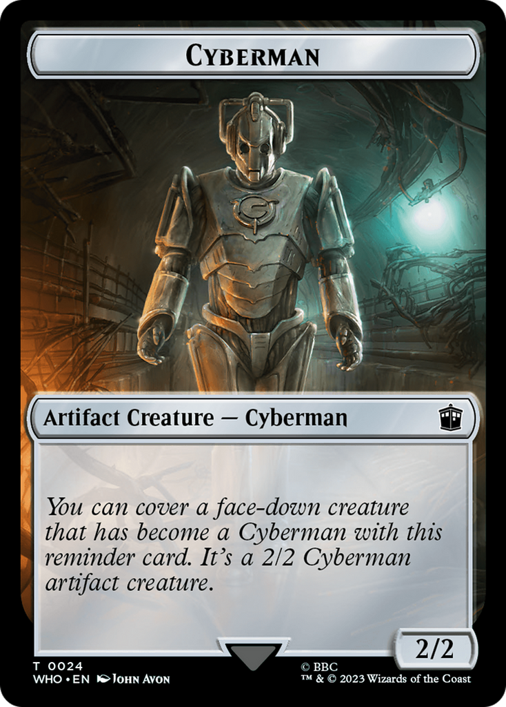 Magic: The Gathering - Cyberman - Doctor Who Tokens
