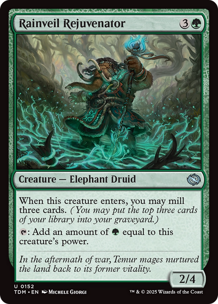 Magic: The Gathering - Rainveil Rejuvenator Foil - Tarkir: Dragonstorm