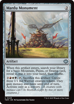 Magic: The Gathering - Mardu Monument - Tarkir: Dragonstorm