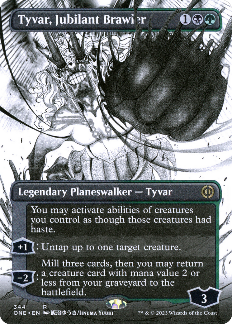 Magic: The Gathering - Tyvar, Jubilant Brawler Foil - Phyrexia: All Will Be One