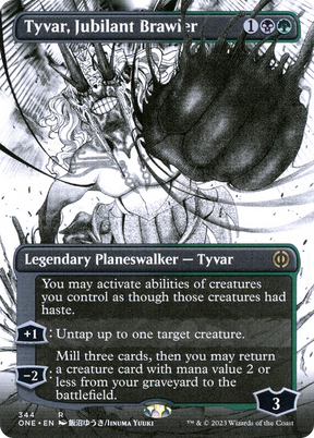 Magic: The Gathering - Tyvar, Jubilant Brawler Foil - Phyrexia: All Will Be One