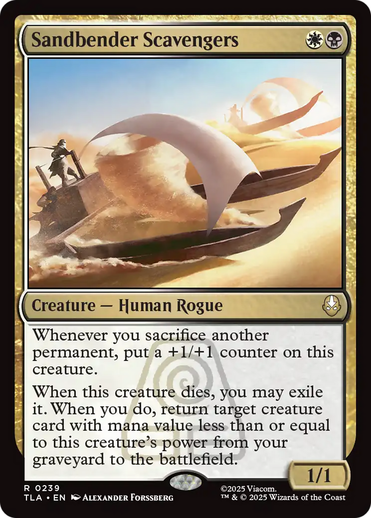 Magic: The Gathering - Sandbender Scavengers - Avatar: The Last Airbender