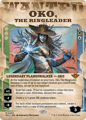 Magic: The Gathering - Oko, the Ringleader Foil - Outlaws of Thunder Junction