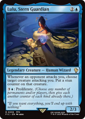 Magic: The Gathering - Lulu, Stern Guardian - Final Fantasy Commander
