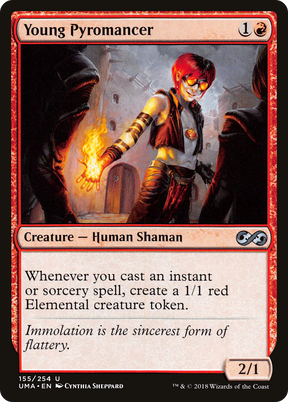 Magic: The Gathering - Young Pyromancer Foil - Ultimate Masters