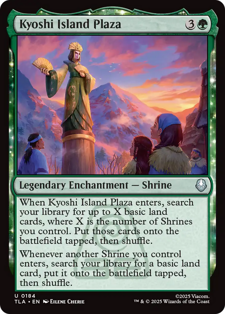 Magic: The Gathering - Kyoshi Island Plaza Foil - Avatar: The Last Airbender