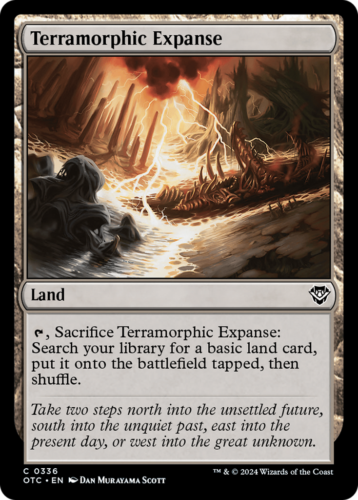 Magic: The Gathering - Terramorphic Expanse - Outlaws of Thunder Junction Commander