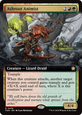Magic: The Gathering - Ashroot Animist - Foundations