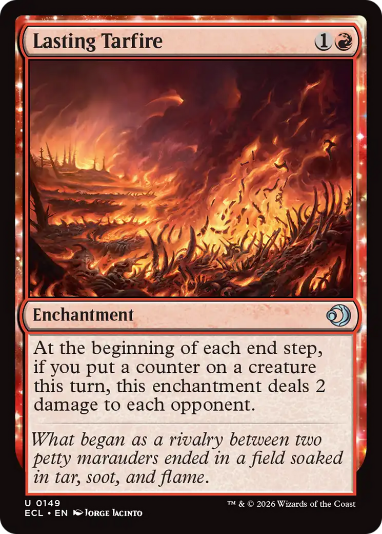 Magic: The Gathering - Lasting Tarfire Foil - Lorwyn Eclipsed