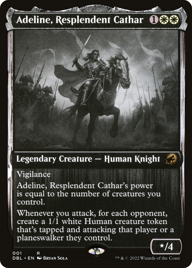 Magic: The Gathering - Adeline, Resplendent Cathar - Innistrad: Double Feature