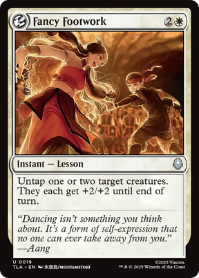 Magic: The Gathering - Fancy Footwork - Avatar: The Last Airbender