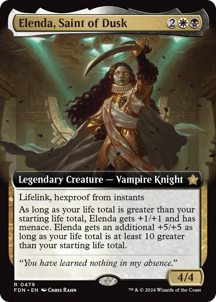 Magic: The Gathering - Elenda, Saint of Dusk - Foundations