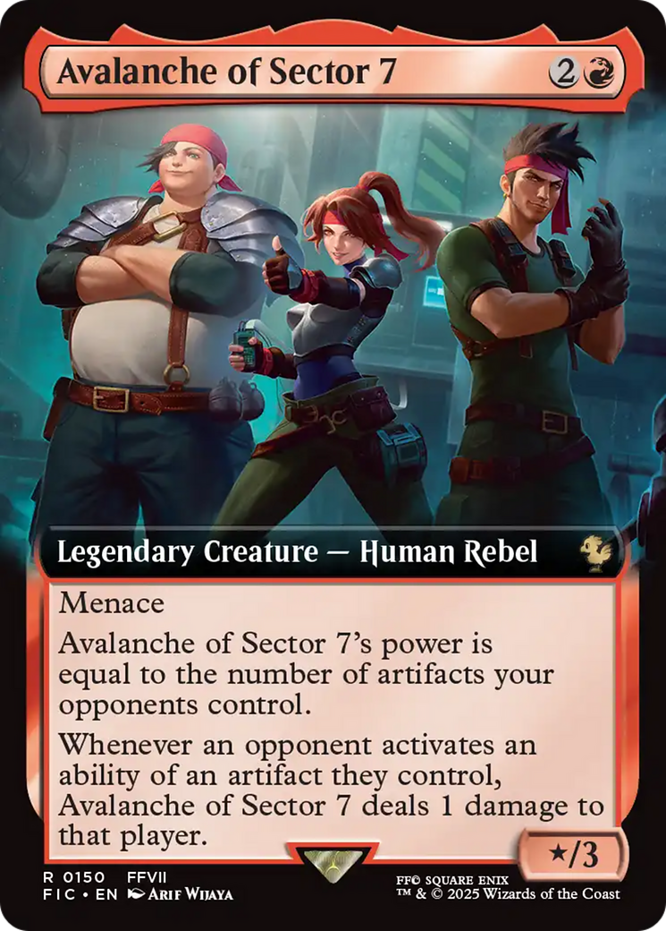 Magic: The Gathering - Avalanche of Sector 7 - Final Fantasy Commander