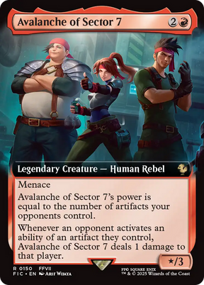Magic: The Gathering - Avalanche of Sector 7 - Final Fantasy Commander