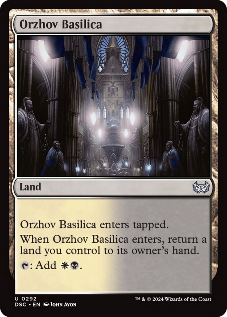 Magic: The Gathering - Orzhov Basilica - Duskmourn: House of Horror Commander