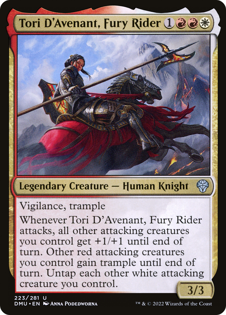 Magic: The Gathering - Tori D'Avenant, Fury Rider - Dominaria United
