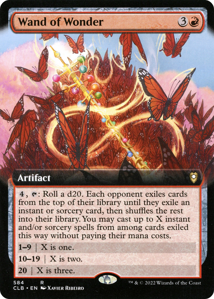 Magic: The Gathering - Wand of Wonder Foil - Commander Legends: Battle for Baldur's Gate