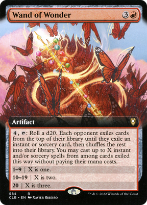 Magic: The Gathering - Wand of Wonder Foil - Commander Legends: Battle for Baldur's Gate
