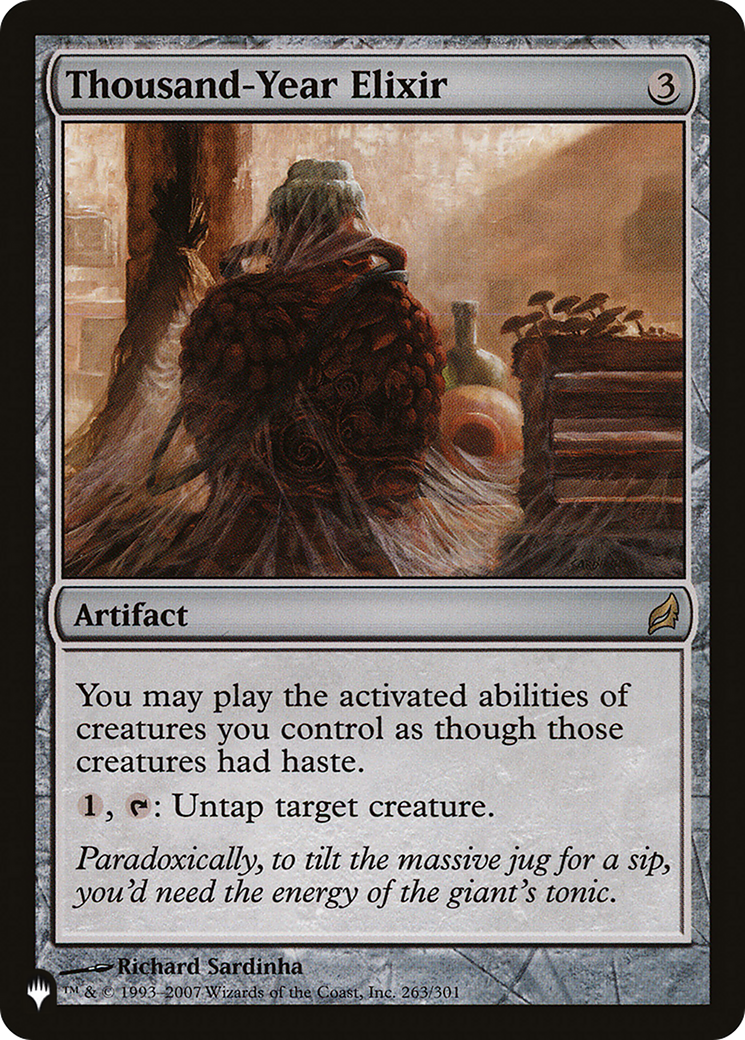 Magic: The Gathering - Thousand-Year Elixir - The List