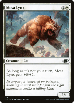 Magic: The Gathering - Mesa Lynx - Jumpstart 2022