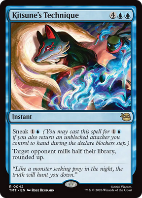 Magic: The Gathering - Kitsune's Technique - Teenage Mutant Ninja Turtles