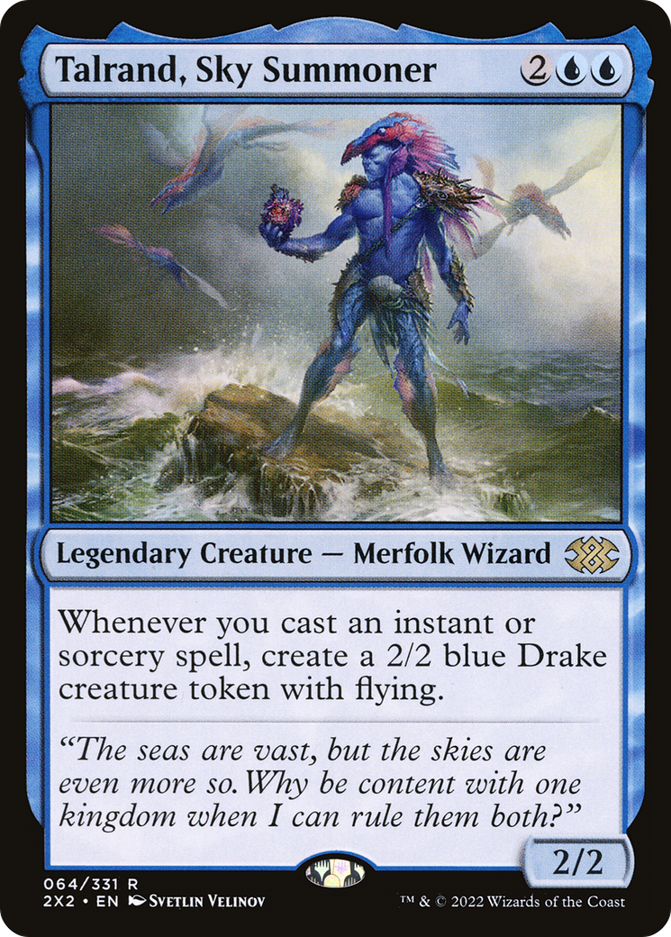 Magic: The Gathering - Talrand, Sky Summoner - Double Masters 2022