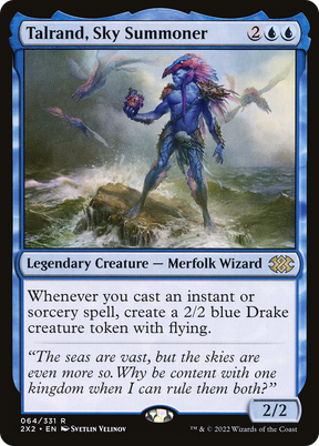 Magic: The Gathering - Talrand, Sky Summoner - Double Masters 2022