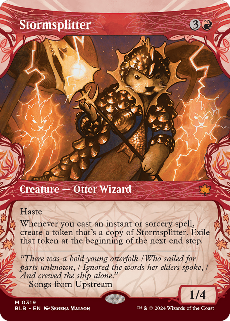 Magic: The Gathering - Stormsplitter Foil - Bloomburrow