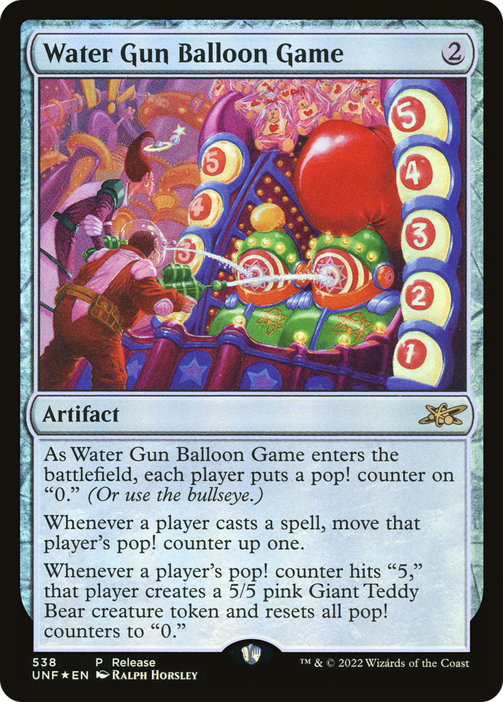 Magic: The Gathering - Water Gun Balloon Game Foil - Unfinity