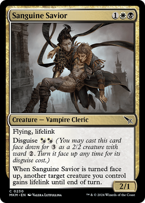 Magic: The Gathering - Sanguine Savior Foil - Murders at Karlov Manor