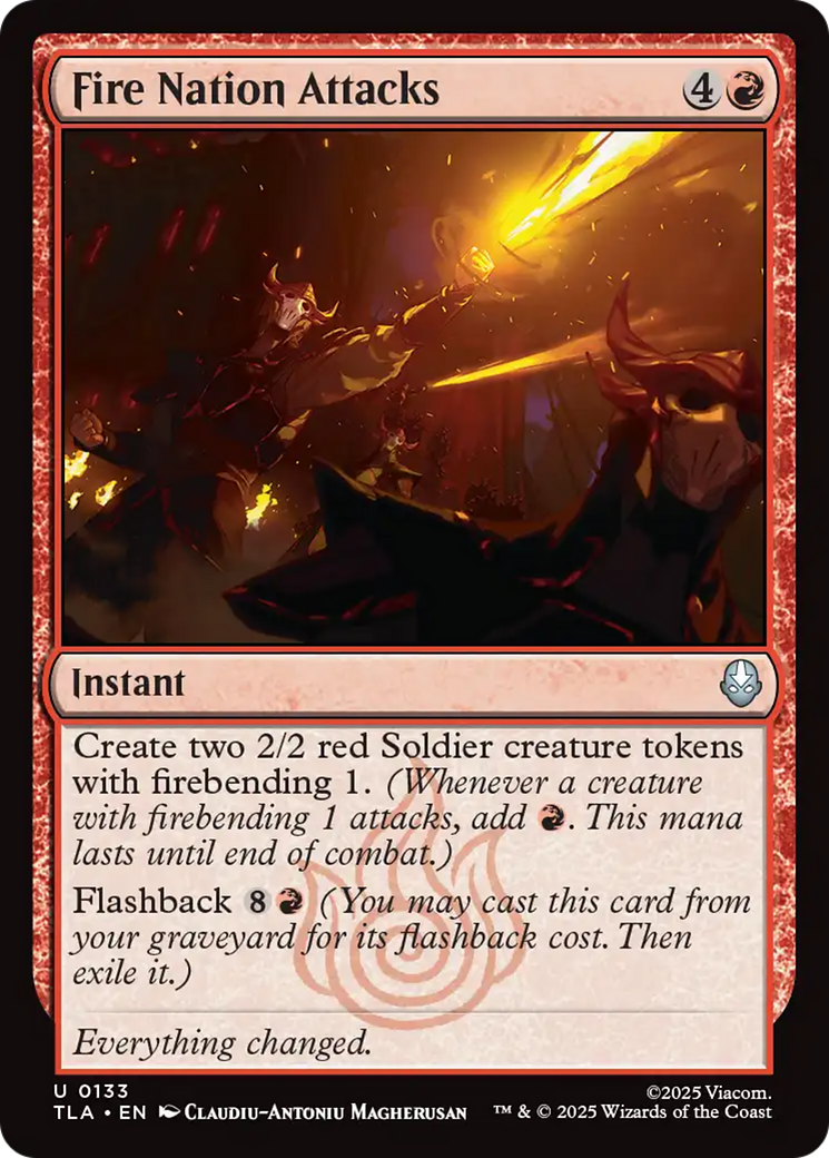 Magic: The Gathering - Fire Nation Attacks - Avatar: The Last Airbender