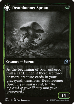 Magic: The Gathering - Deathbonnet Sprout // Deathbonnet Hulk - Innistrad: Double Feature