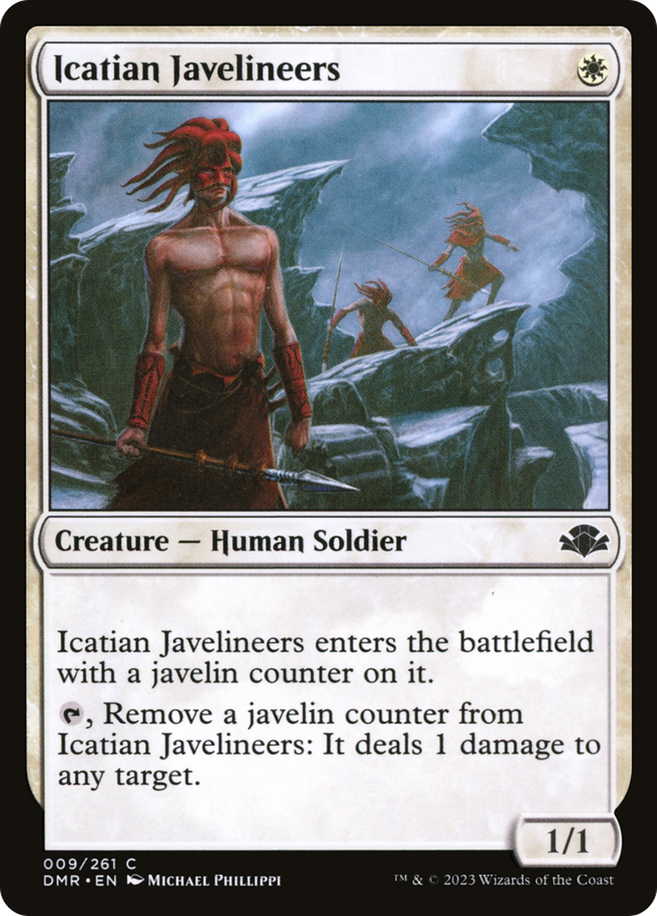 Magic: The Gathering - Icatian Javelineers Foil - Dominaria Remastered