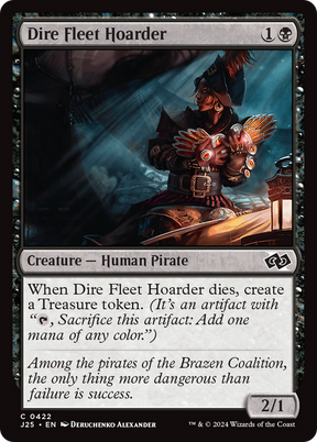 Magic: The Gathering - Dire Fleet Hoarder - Foundations Jumpstart