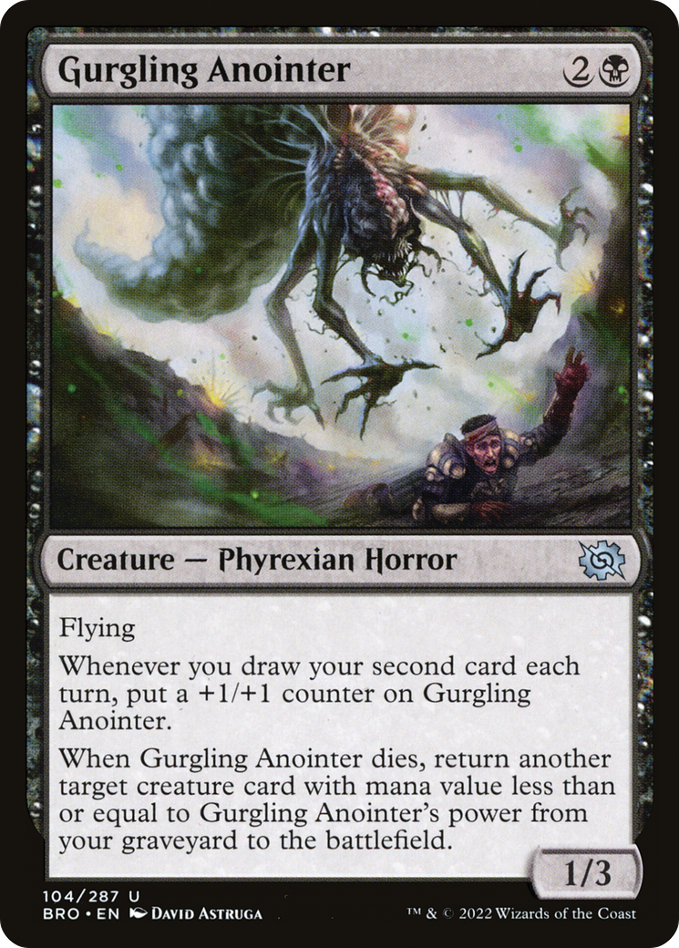 Magic: The Gathering - Gurgling Anointer Foil - The Brothers' War