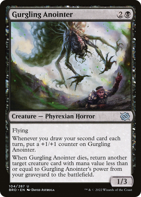 Magic: The Gathering - Gurgling Anointer Foil - The Brothers' War