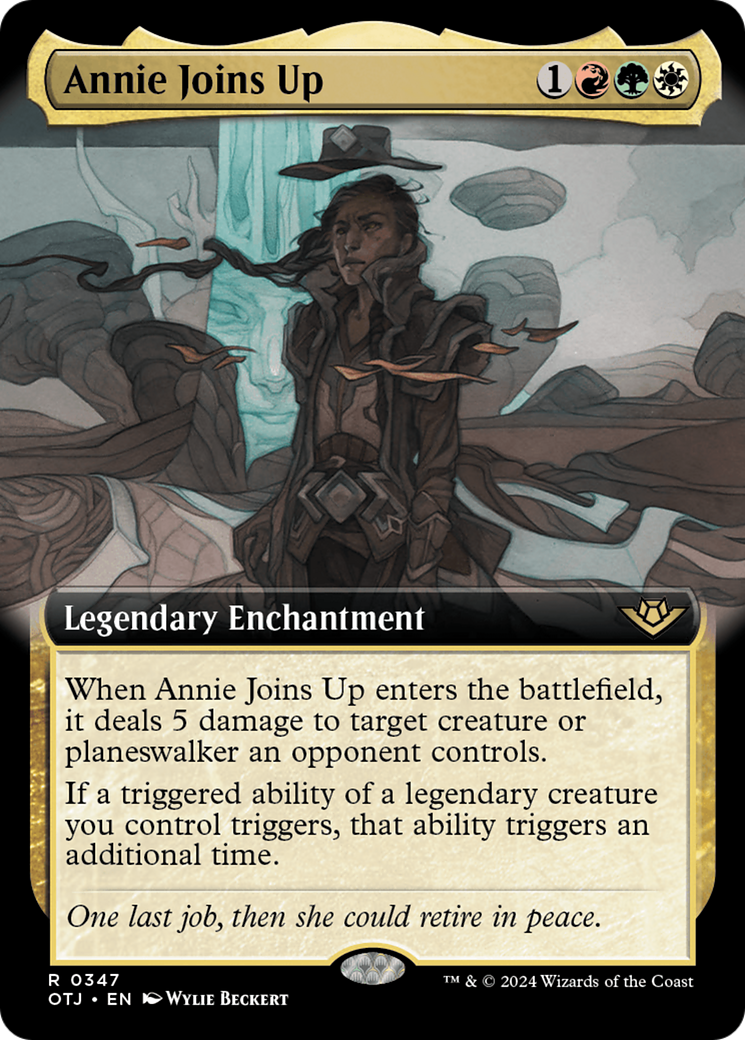 Magic: The Gathering - Annie Joins Up Foil - Outlaws of Thunder Junction